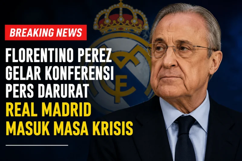 Florentino Perez Gelar Konferensi Pers Darurat, Real Madrid Masuk Masa Krisis.webp